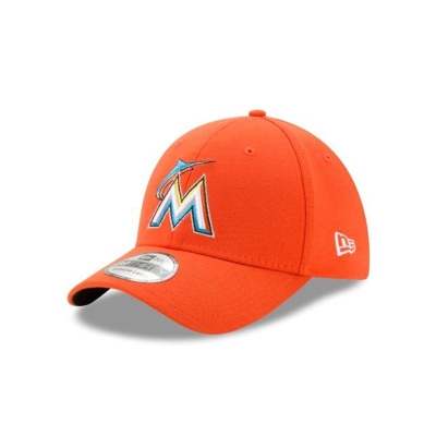 Miami Marlins Gorra | New Era MLB Team Classic 39thirty Stretch Fit Cap Mexico - Naranjas